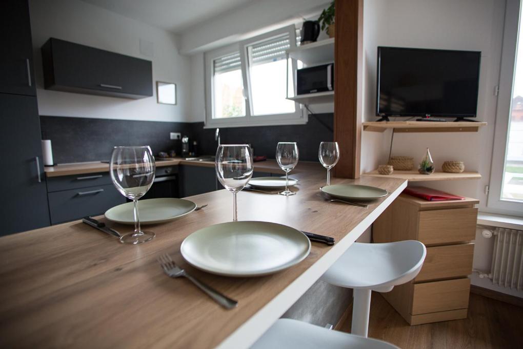 Studio Cosy Et Lumineux Bike Parking Saverne Buitenkant foto